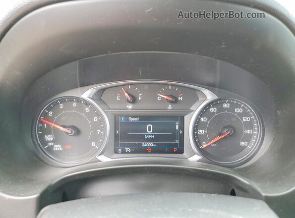 3GKALXEX0JL260966 2018 GMC TERRAIN Red ხელსაწყოთა პანელის ხედი