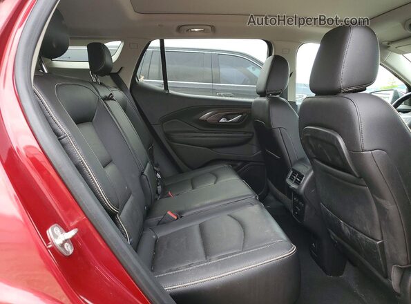 3GKALXEX0JL260966 2018 GMC TERRAIN Red უკანა სალონის ხედი