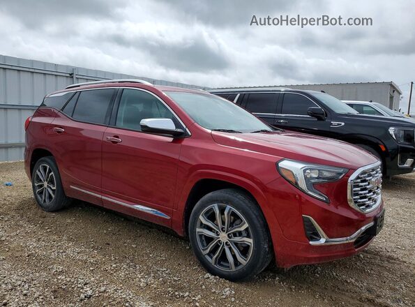 3GKALXEX0JL260966 2018 GMC TERRAIN Red წინა მარჯვენა