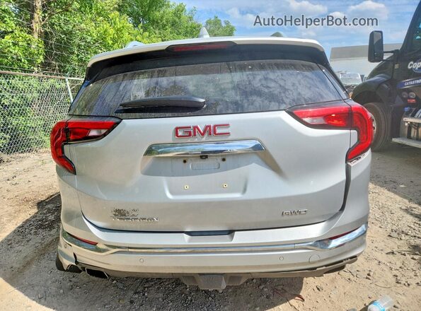 3GKALXEX0LL151197 2020 GMC TERRAIN Silver Rear view