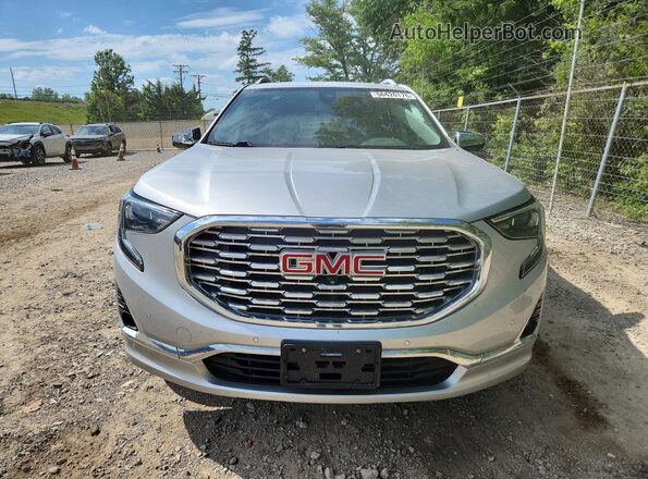 3GKALXEX0LL151197 2020 GMC TERRAIN Silver Front view