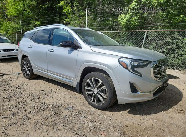 3GKALXEX0LL151197 2020 GMC TERRAIN Silver Front right