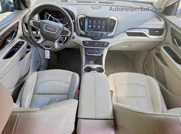 3GKALXEX0LL151197 2020 GMC TERRAIN Silver Dashboard view