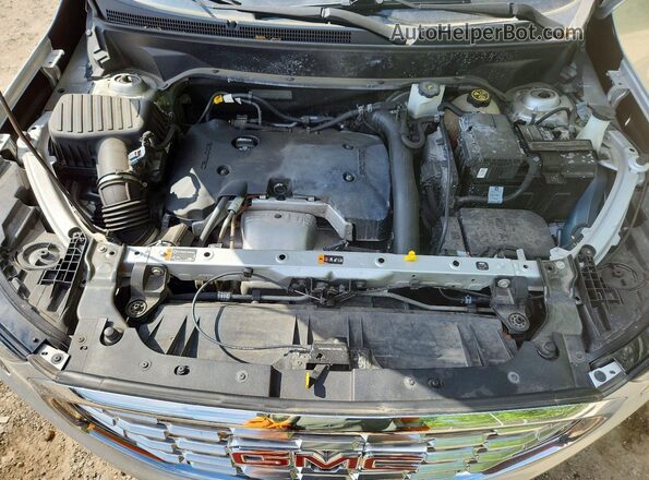 3GKALXEX0LL151197 2020 GMC TERRAIN Silver Engine compartment view
