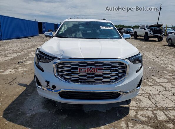 3GKALXEX1JL237244 2018 GMC TERRAIN White Դիմացի տեսք