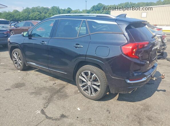 3GKALXEX1JL246395 2018 GMC TERRAIN Black Tył lewy