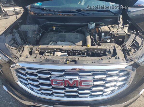 3GKALXEX1JL246395 2018 GMC TERRAIN Black Widok komory silnika