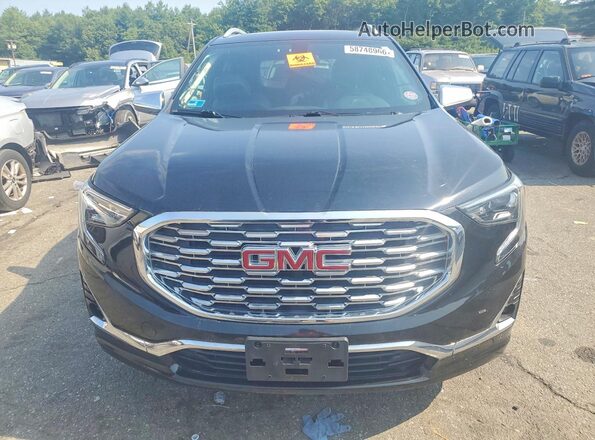 3GKALXEX1JL246395 2018 GMC TERRAIN Black Widok z przodu
