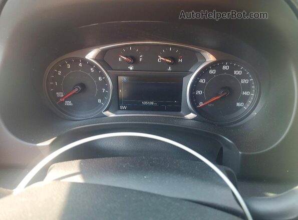 3GKALXEX1JL246395 2018 GMC TERRAIN Black Widok zestawu wskaźników