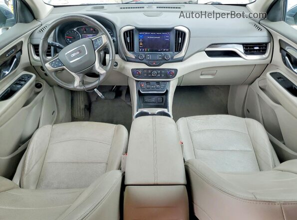 3GKALXEX1KL192470 2019 GMC TERRAIN White წინა პანელის ხედი