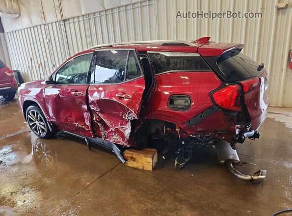 3GKALXEX2KL111718 2019 GMC TERRAIN Red Հետևի ձախ