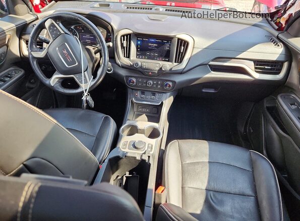 3GKALXEX2KL111718 2019 GMC TERRAIN Red Առջևի վահանակի տեսք