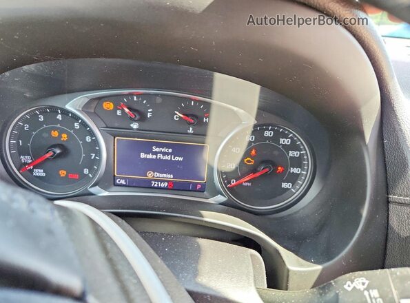 3GKALXEX2KL111718 2019 GMC TERRAIN Red Սարքավորումների վահանակի տեսք