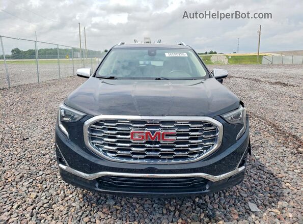 3GKALXEX2KL146968 2019 GMC TERRAIN Black Front view