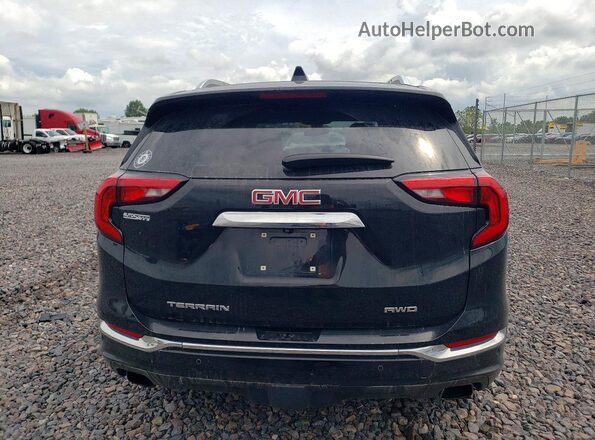 3GKALXEX2KL146968 2019 GMC TERRAIN Black Rear view