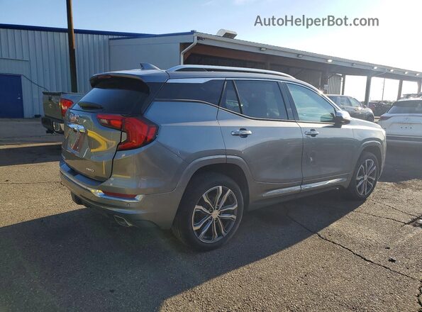 3GKALXEX2LL155364 2020 GMC TERRAIN Gray Trasero derecho