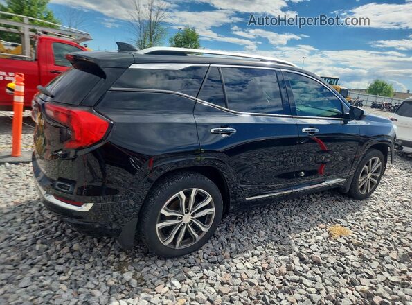 3GKALXEX3JL334221 2018 GMC TERRAIN Black უკანა მარჯვენა