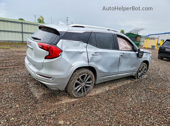 3GKALXEX3JL354680 2018 GMC TERRAIN Silver Задня права чверть