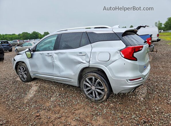 3GKALXEX3JL354680 2018 GMC TERRAIN Silver Задня ліва чверть