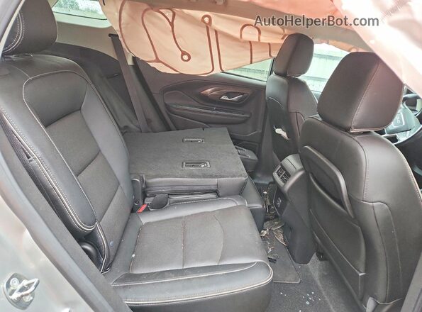 3GKALXEX3JL354680 2018 GMC TERRAIN Silver Вид задньої частини салону