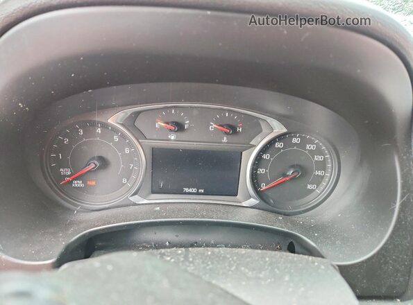 3GKALXEX3JL354680 2018 GMC TERRAIN Silver Вид щитка приладів