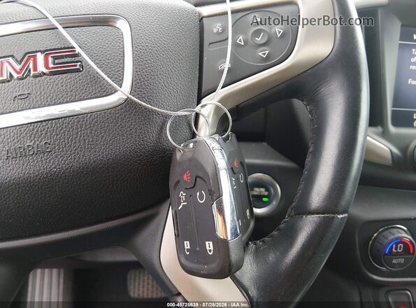 3GKALXEX3KL183382 2019 GMC TERRAIN Gray Առջևի վահանակի տեսք