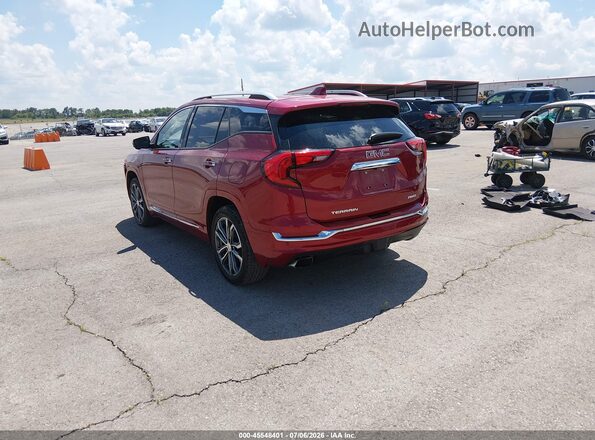 3GKALXEX3KL327545 2019 GMC TERRAIN Red Tył lewy