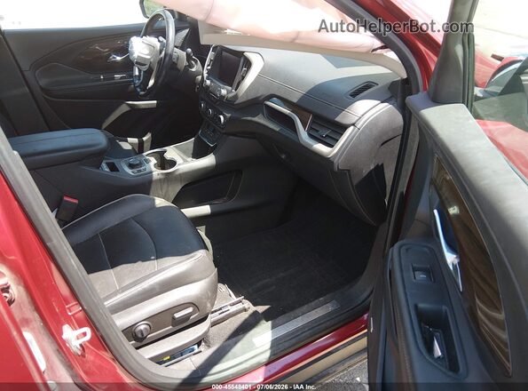 3GKALXEX3KL327545 2019 GMC TERRAIN Red Widok wnętrza z przodu