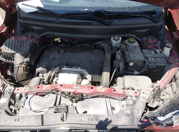 3GKALXEX3KL327545 2019 GMC TERRAIN Red Widok z tyłu