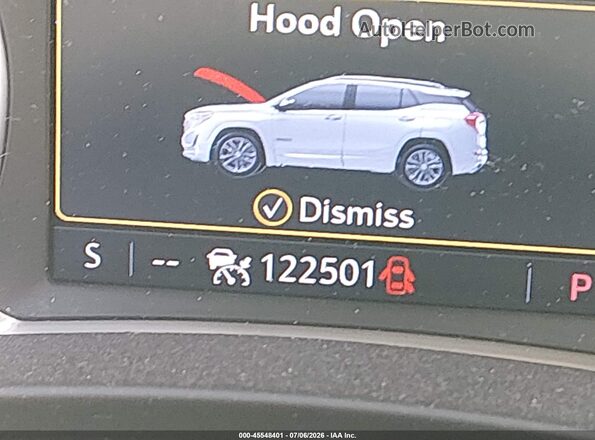 3GKALXEX3KL327545 2019 GMC TERRAIN Red 
