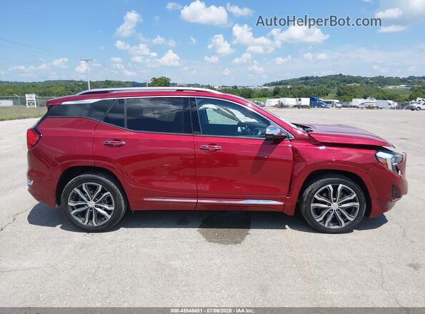 3GKALXEX3KL327545 2019 GMC TERRAIN Red Widok wnętrza 360 stopni