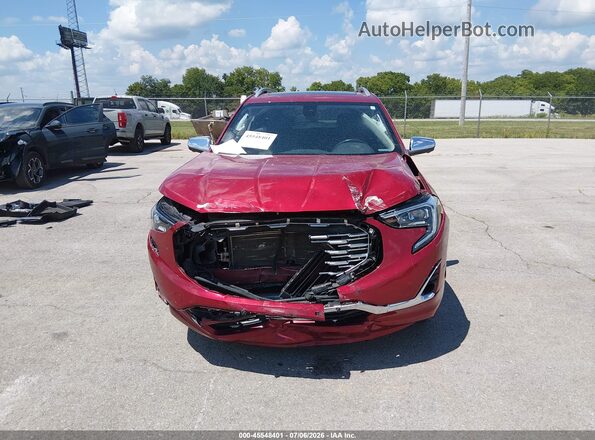 3GKALXEX3KL327545 2019 GMC TERRAIN Red Widok wnętrza z tyłu
