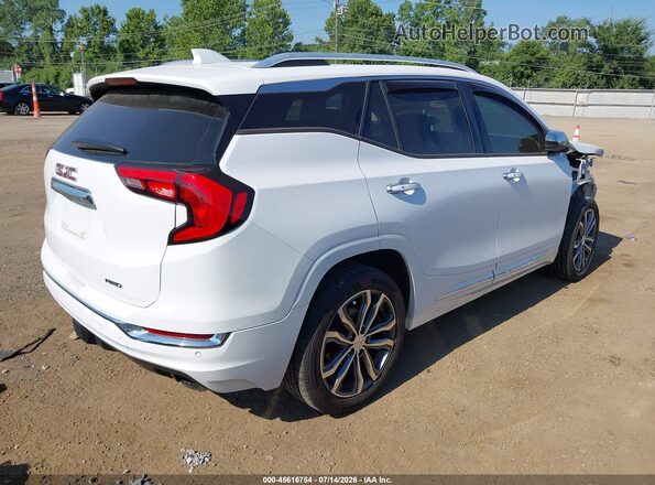 3GKALXEX4JL285532 2018 GMC TERRAIN White Задня права чверть