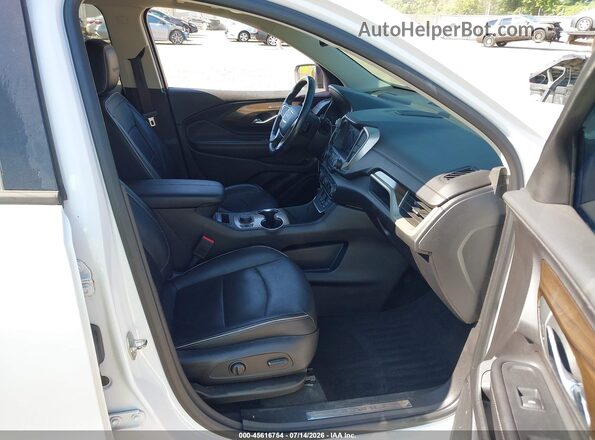 3GKALXEX4JL285532 2018 GMC TERRAIN White Вид салону спереду