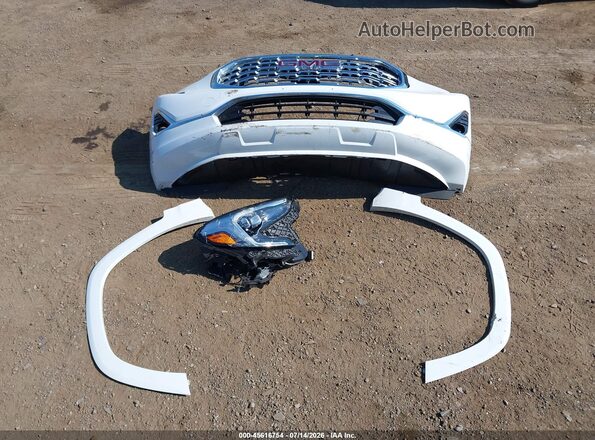 3GKALXEX4JL285532 2018 GMC TERRAIN White Вид щитка приладів