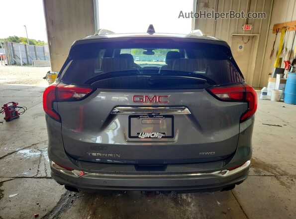 3GKALXEX4KL184038 2019 GMC TERRAIN Gray Rear view