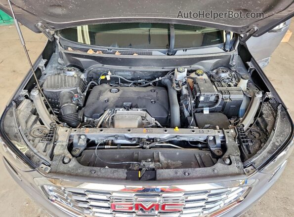 3GKALXEX4KL184038 2019 GMC TERRAIN Gray Rear interior view