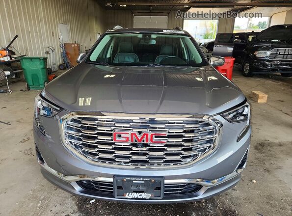 3GKALXEX4KL184038 2019 GMC TERRAIN Gray Front view