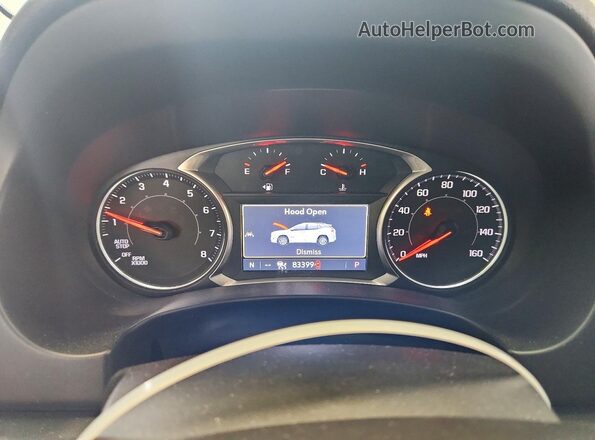 3GKALXEX4KL184038 2019 GMC TERRAIN Gray Instrument cluster view