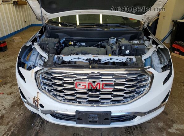 3GKALXEX4KL238941 2019 GMC TERRAIN White Widok komory silnika
