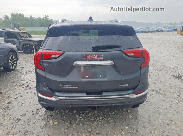 3GKALXEX5KL118470 2019 GMC TERRAIN Charcoal Вид ззаду