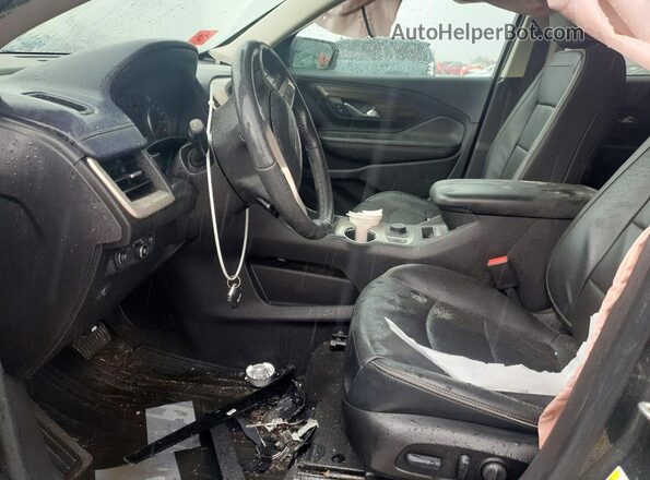 3GKALXEX5KL118470 2019 GMC TERRAIN Charcoal Вид салону спереду