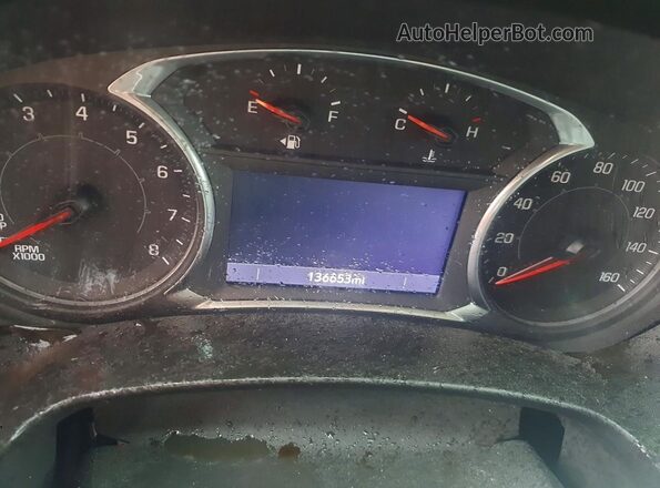 3GKALXEX5KL118470 2019 GMC TERRAIN Charcoal Вид щитка приладів