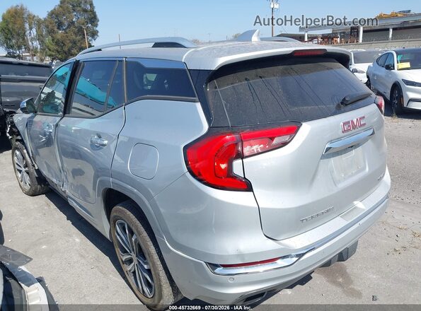 3GKALXEX5KL220027 2019 GMC TERRAIN Silver Հետևի ձախ