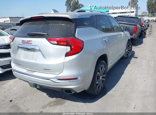 3GKALXEX5KL220027 2019 GMC TERRAIN Silver Հետևի աջ