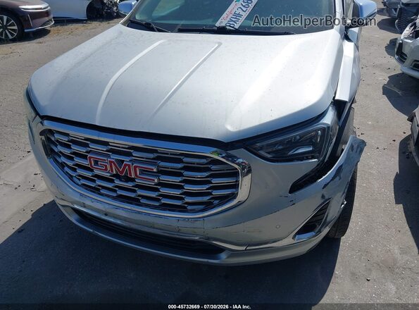 3GKALXEX5KL220027 2019 GMC TERRAIN Silver Սալոնի հետևի տեսք