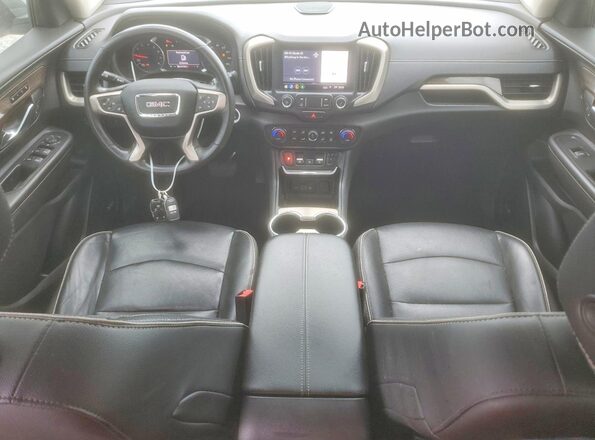 3GKALXEX6KL310447 2019 GMC TERRAIN White წინა პანელის ხედი