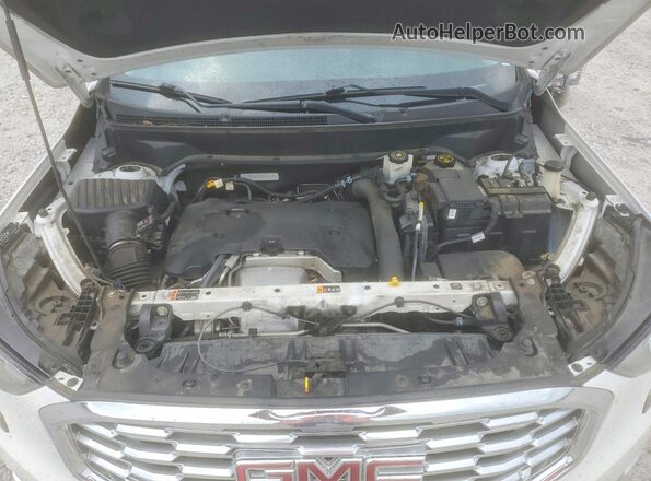 3GKALXEX6KL310447 2019 GMC TERRAIN White ძრავის განყოფილების ხედი