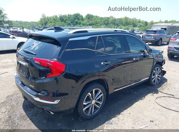 3GKALXEX7JL315221 2018 GMC TERRAIN Black Задня права чверть