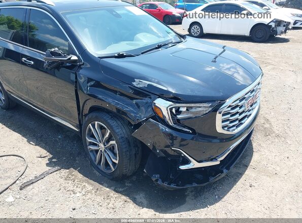 3GKALXEX7JL315221 2018 GMC TERRAIN Black Вид спереду